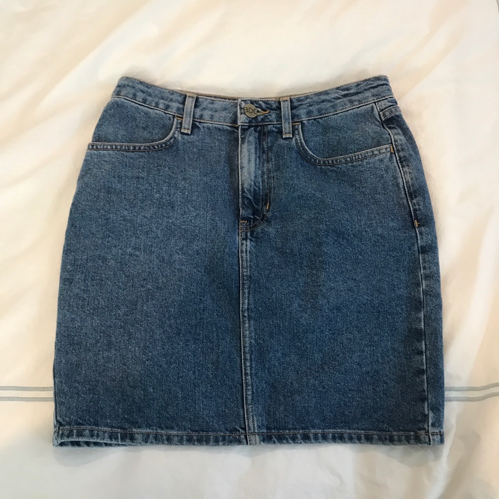 BDG jean skirt